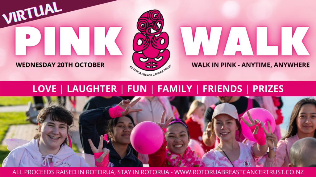Rotorua Pink Walk Virtual Event